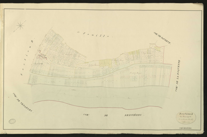 Muids. Section A _ des Beauregard _ 2e et dernière Feuille
