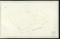 Grandcamp. Section B _ le Morimée _ 2ème et dernière feuille _ Echelle de 1 à 2500