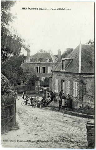 Hébécourt. Fond d'Hébécourt.