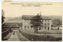 Charleval. Manufacture de Casquettes J. LADSOUS- Marque déposée "La Gauloise".