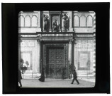 Porte du baptistère André de Pise à Florence (Italie).