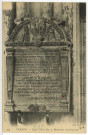 Vernon-Ville. Eglise Notre-Dame, Monument commémoratif.