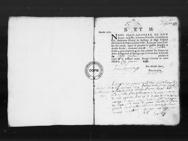 BMS (1760-1791)