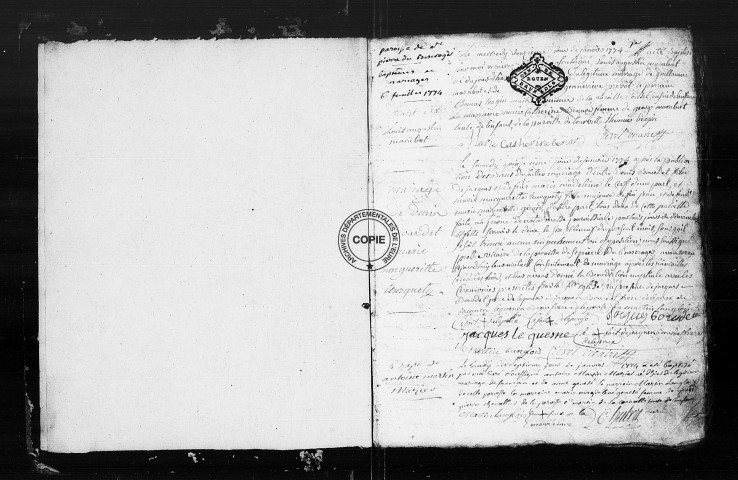 BMS (1774-1792)
