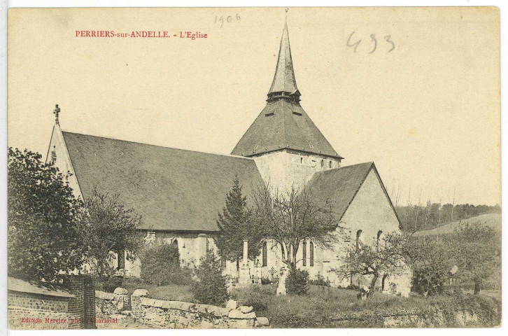 Perriers-sur-Andelle. L'Eglise.