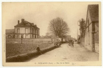 Bois-le-Roi. Rue de la Mairie.