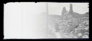 Édifice en ruines.