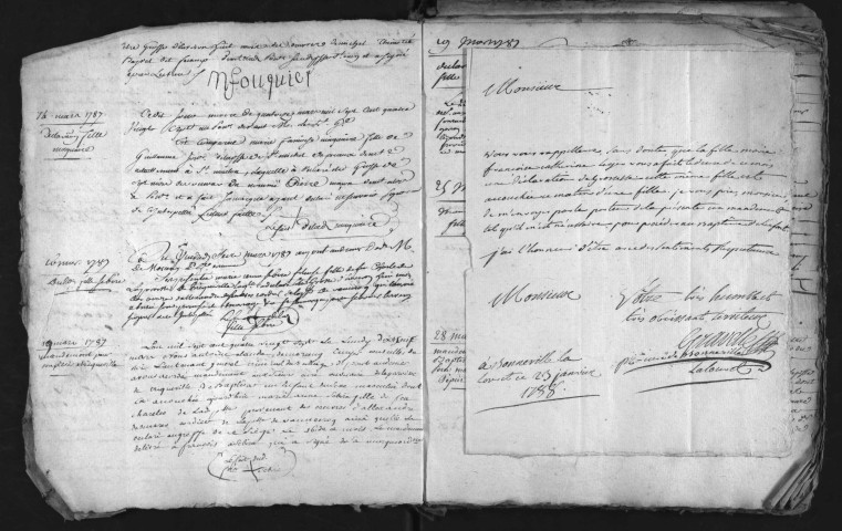 Bailliage et vicomté de Pont-Audemer, vicomtés de Pont-Authou et Montfort _ Bailliage, causes criminelles _ Plumitifs