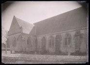 Église du Tilleul-Lambert (Eure), extérieur, chevet.