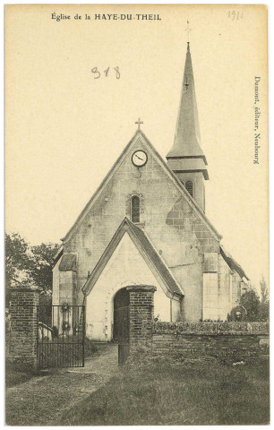 Haye-du-Theil (La). Eglise de la Haye-du-Theil.
