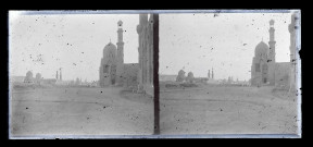 Cité des morts du Caire (Égypte).