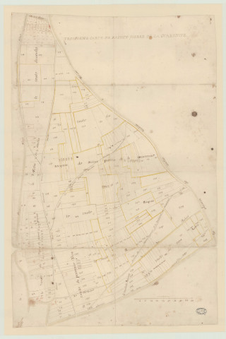 Saint-Pierre-la-Garenne - Cartes des paroisse de Notre-Dame et Saint-Pierre-la-Garenne. *