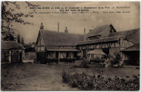 Jouy-sur-Eure. Jouy-sur-Eure (à 1,500 m de Cocherel) - Restaurant de la Paix (A. Maubuchon) - Une des cours et Garage - Dans la charmante Vallée d'Eure - Bois - Rivière - Pêche - Chez nous, Bon Accueil.