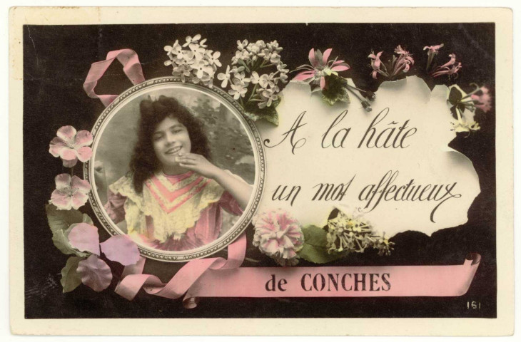 Conches-en-Ouche. A la hâte un mot affectueux de Conches.