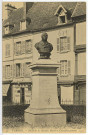 Vernon-Ville. Buste de A. Barette, Maire et conseiller général.