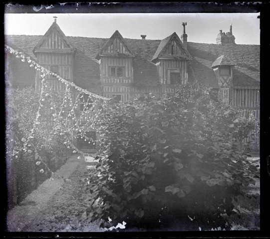 Maison à colombages de Lisieux (Calvados).