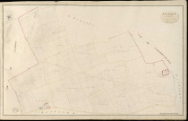 Villiers-en-Désœuvre. Section B _ de la harelle _ 4e et dernière Feuille
