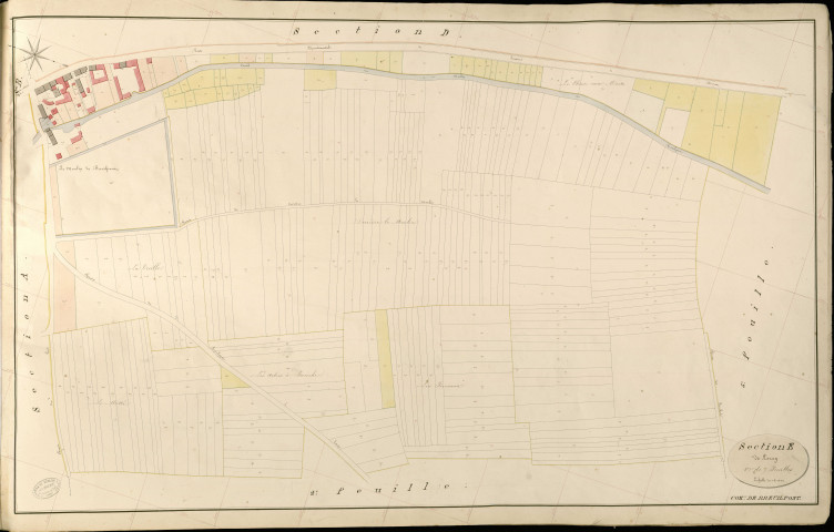 Breuilpont. Section E _ de Lorey _ 1re de 7 Feuilles