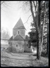 Chapelle Saint-Saturnin de l'abbaye Notre-Dame de Fontenelle de Saint-Wandrille-Rançon (Seine-Maritime).