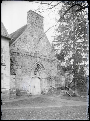 Chapelle de l'ancien manoir des abbesses de Saint-Amand de Boos (Seine-Maritime).