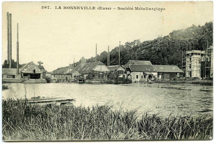 Bonneville-sur-Iton (la). Société Métallurgique.