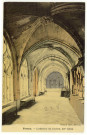 Evreux-Ville. Intérieur du Cloître, XVe siècle.