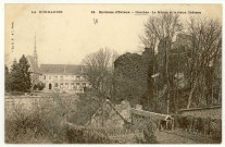 Conches-en-Ouche. La Mairie et le vieux Château.