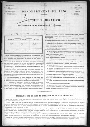 EPIEDS 1926