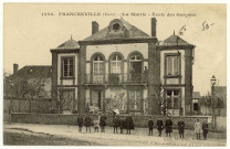 Francheville. La Mairie - Ecole des Garçons.