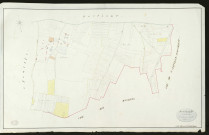 Goulafrière (La). Section D _ de la Ténaise _ 2ème et dernière feuille _ Echelle de 1 à 2500