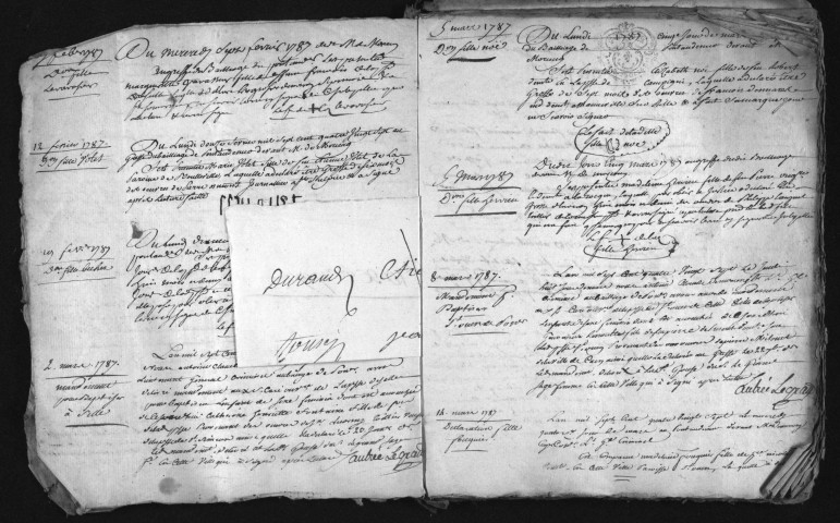 Bailliage et vicomté de Pont-Audemer, vicomtés de Pont-Authou et Montfort _ Bailliage, causes criminelles _ Plumitifs