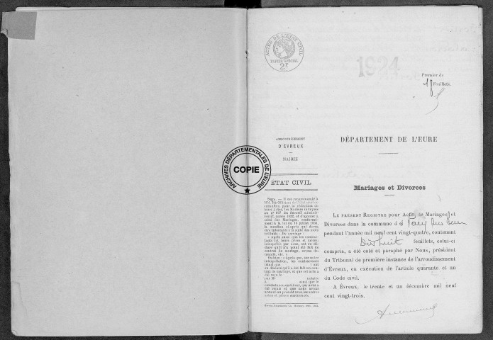 M et PM (1924)