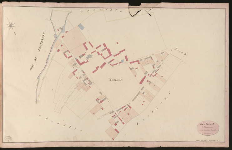 Chauvincourt. Section D _ de Chauvincourt _ 2e et dernière Feuille