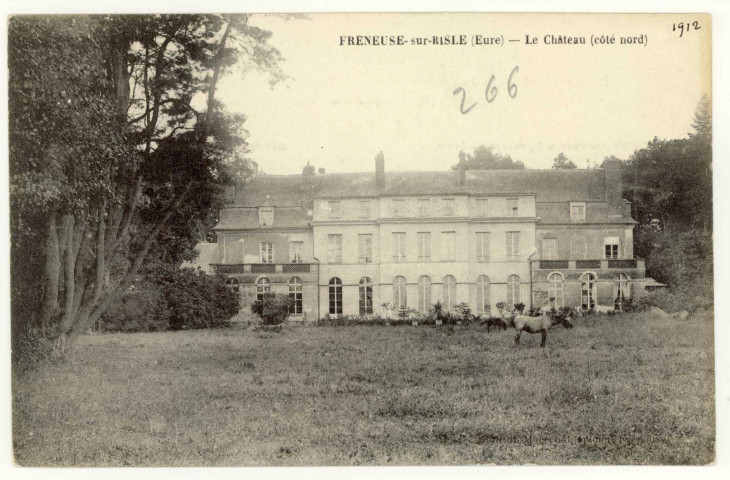 Freneuse-sur-Risle. Le Château (côté nord).