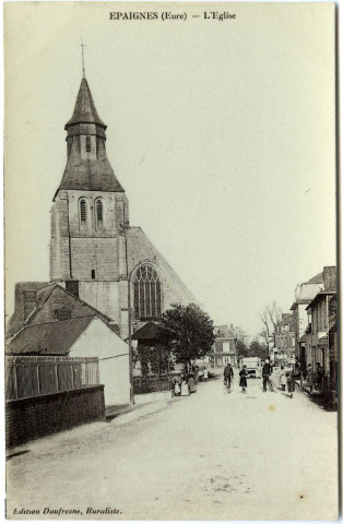 Epaignes. L'Eglise.