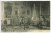 Saint-Aubin-d'Ecrosville. Environs d'Evreux. - Château de Saint-Aubin-d'Ecrosville - Le Grand Salon.