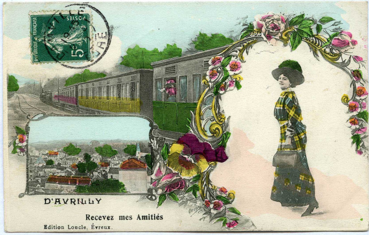 Avrilly. Recevez mes Amitiés.