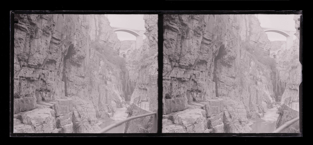 Gorges du Rhummel de Constantine (Algérie).
