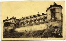 Gaillon. Ancien Château des Archevêques de Rouen - Les Tourelles.