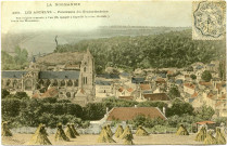 Andelys (Les). Panorama du Grand Andelys.