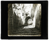 Rue Porte Neuve à Alger (Algérie).