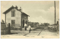 Guerny. La Gare.