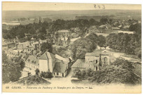 Gisors. Panorama du Faubourg de Neaufles pris du Donjon.