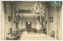 Saint-Aubin-d'Ecrosville. Château de Saint-Aubin-d'Ecrosville - Le grand salon.