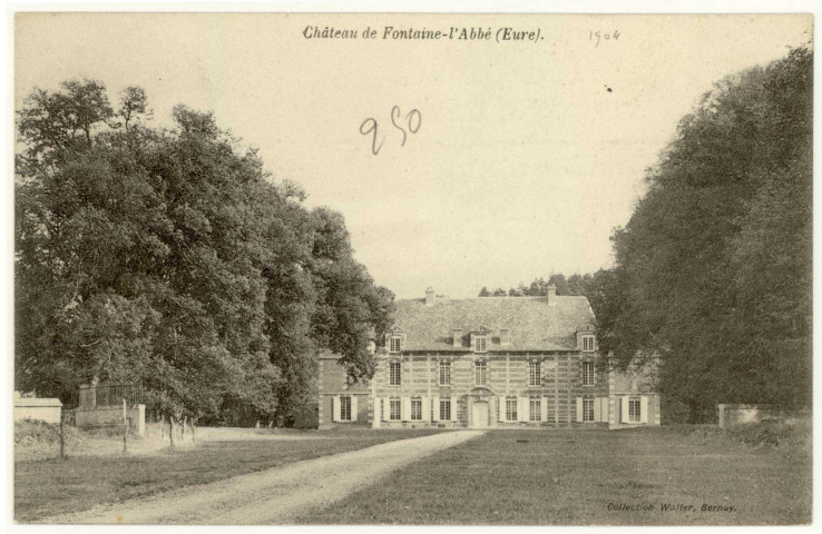 Fontaine-l'Abbé. Château de Fontaine-l'Abbé.