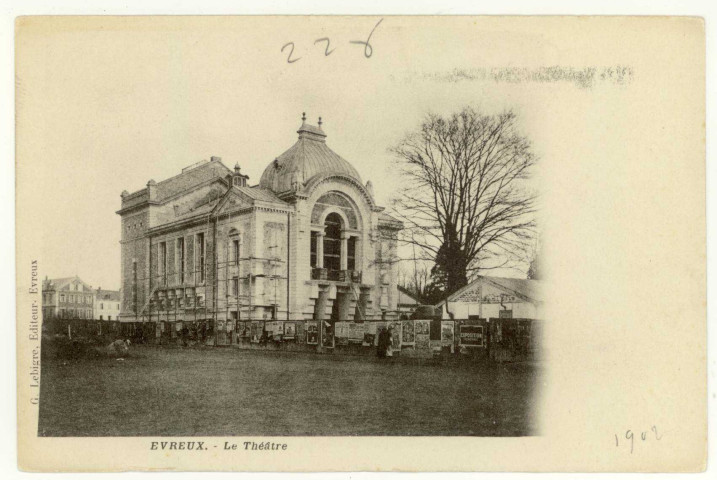 Evreux-Ville. Le Théâtre.