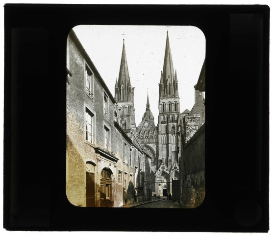 Cathédrale Notre-Dame de Bayeux (Calvados), ensemble ouest.