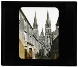 Cathédrale Notre-Dame de Bayeux (Calvados), ensemble ouest.