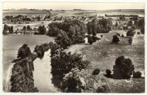 Bueil. En avion au-dessus de Bueil - L'Eure.