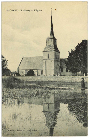 Hecmanville. L'Eglise.